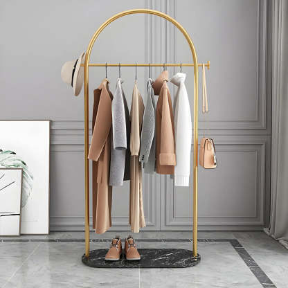 Arch Freestanding Coat Rack with Shelf