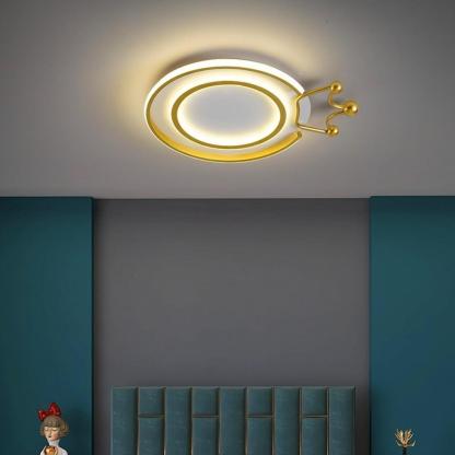 Circle Crown LED Flush Mount Ceiling Lights Regal Lights-Lighom