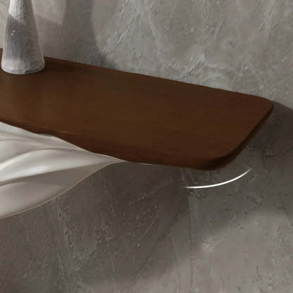 Artistic Rectangular Stump Base Console Table