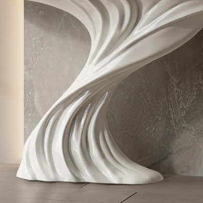Artistic Rectangular Stump Base Console Table