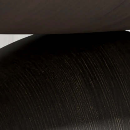 Artistic Sculptural Abstract Oval Side Table