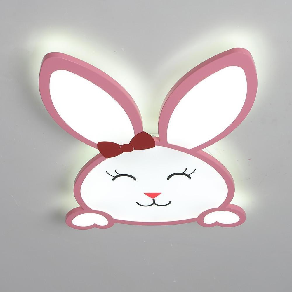 Novelty Bunny LED Kids Flush Mount