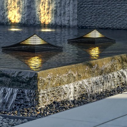 Asian-style Waterproof Outdoor Landscape Decorative Atmosphere Light for Villa Pool Lawn-Lighom
