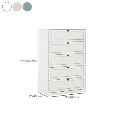 Yellow Wood Black Metal Handle Dresser