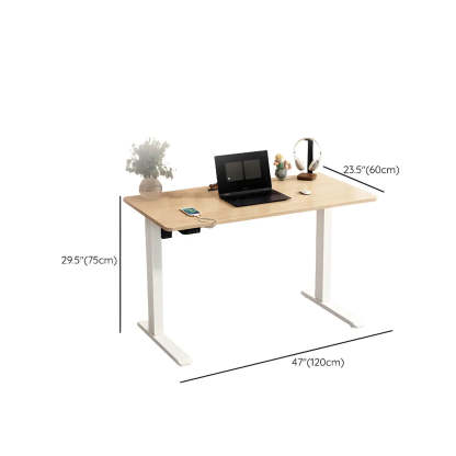 Adjustable Steel T-Shape Standing Desk
