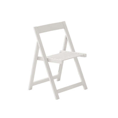 Minimalist Solid Wood Armless Backrest Dining Chair