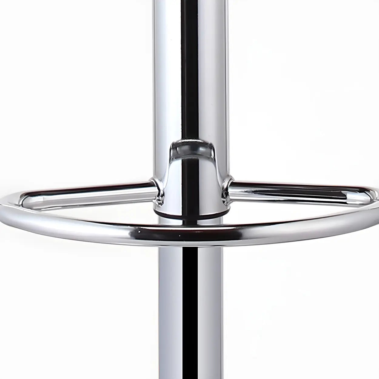 Saddle Leather Adjustable Swivel Bar Stool — Green / 1 Piece
