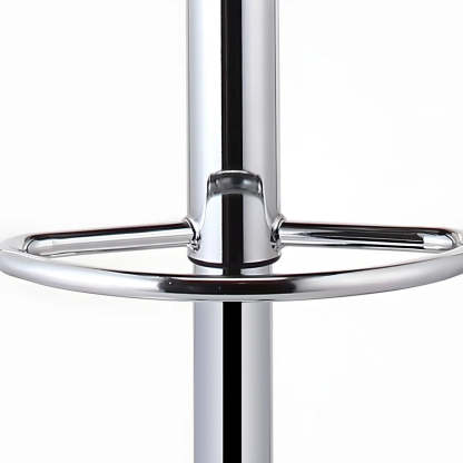 Saddle Leather Adjustable Swivel Bar Stool — Green / 1 Piece