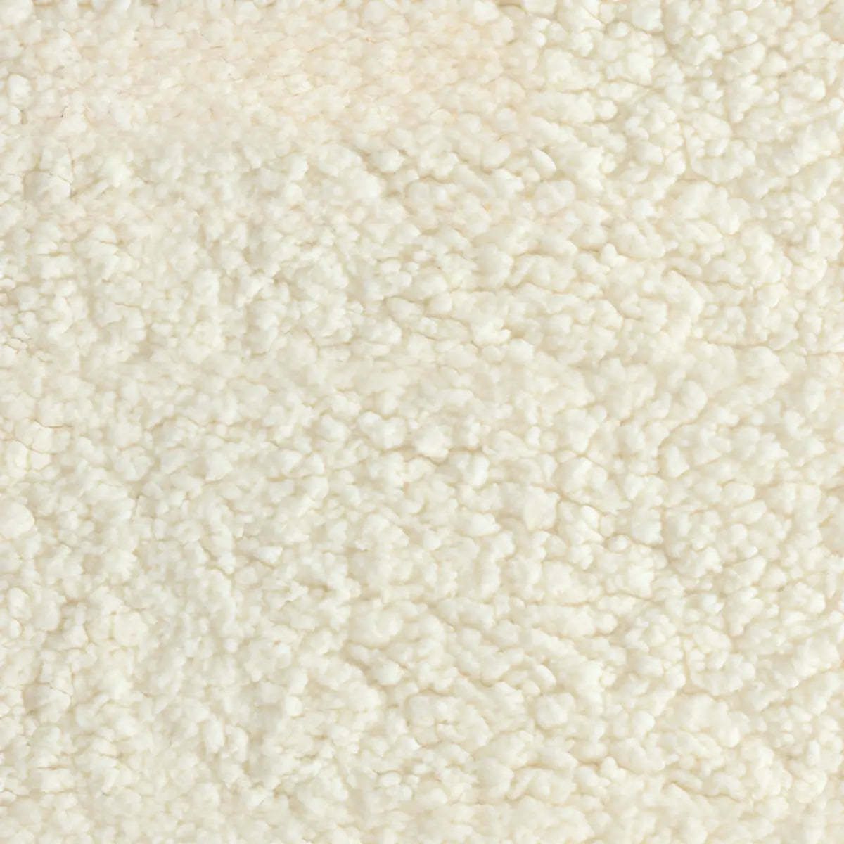 Beige Sherpa Curved Back Accent Chair with Arms