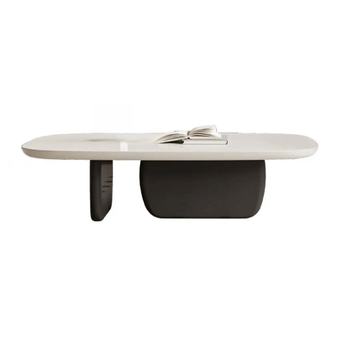 Block-base nesting wood coffee tables for living room