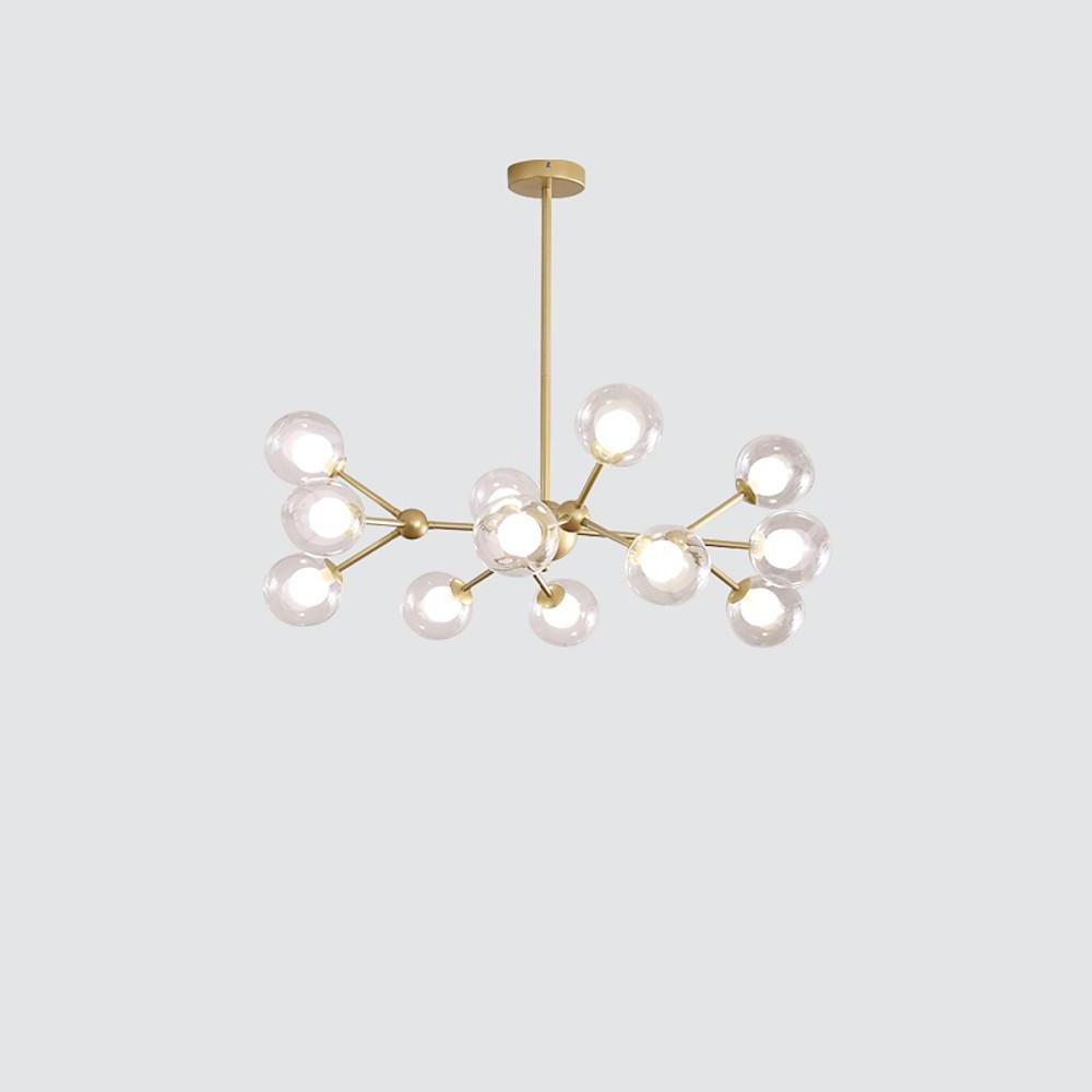 Modern Sputnik Chandelier Bubble Chandelier 12 Bulbs-Lighom