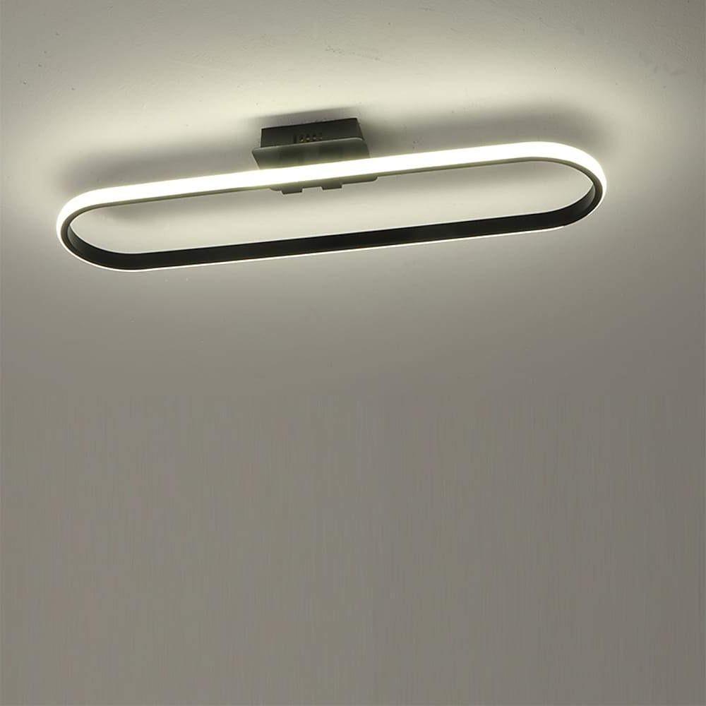 Dimmable Contemporary Flush Mount Light
