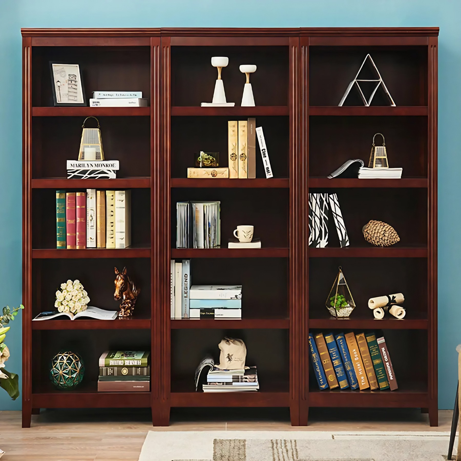 Birch Vertical Barrister Bookcase
