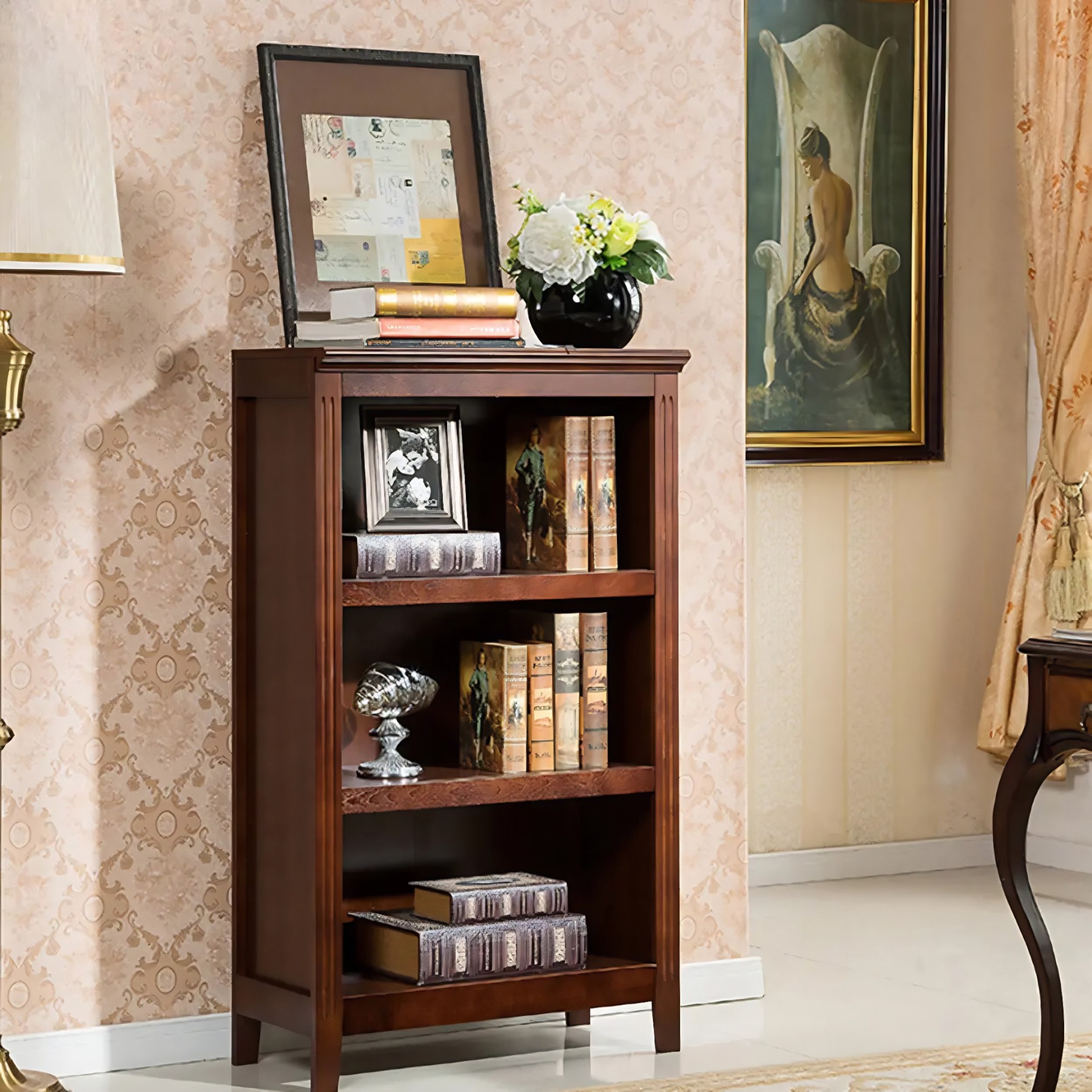 Birch Vertical Barrister Bookcase