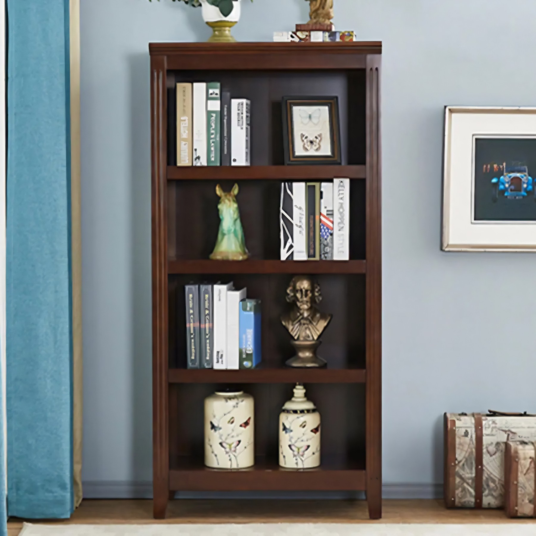 Birch Vertical Barrister Bookcase