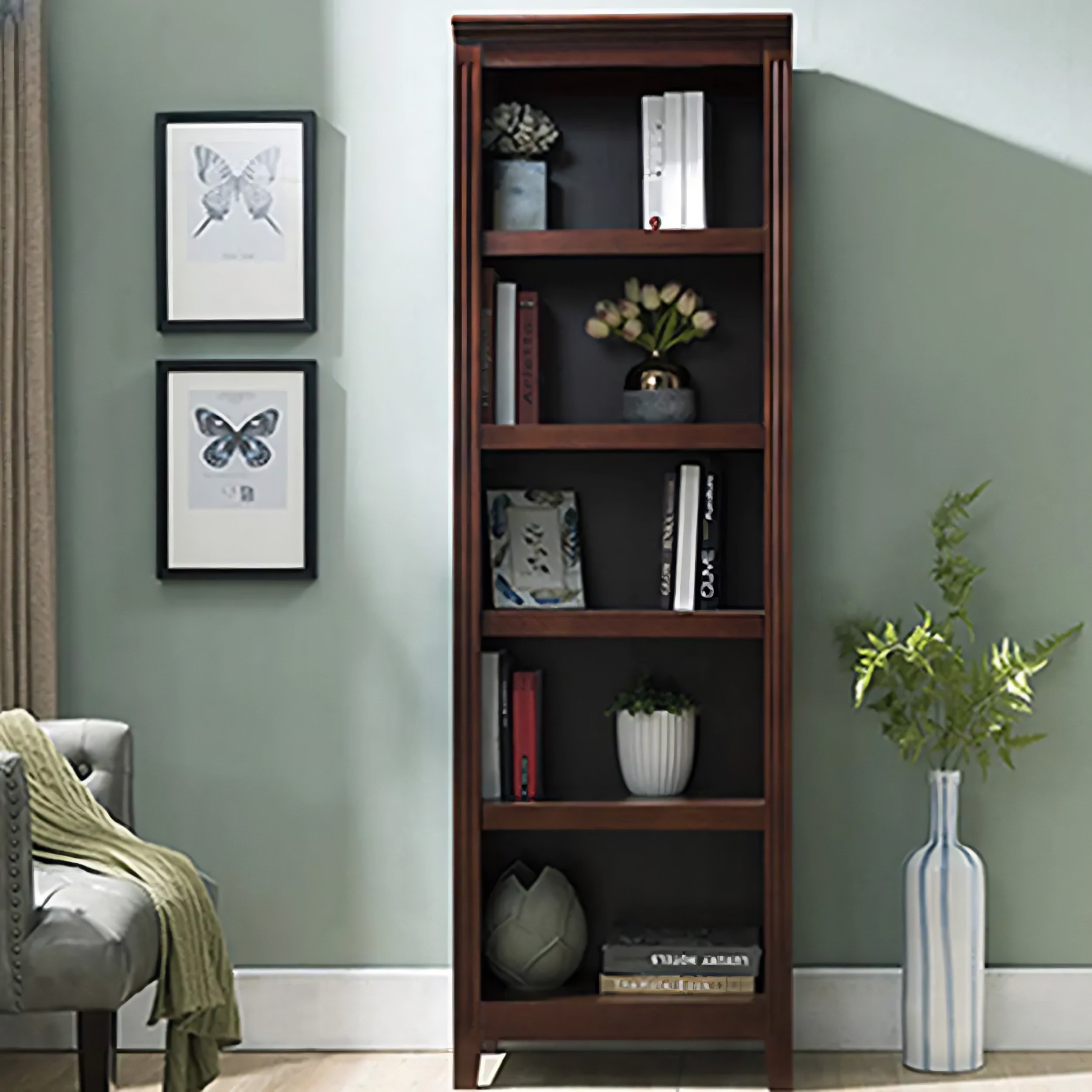 Birch Vertical Barrister Bookcase