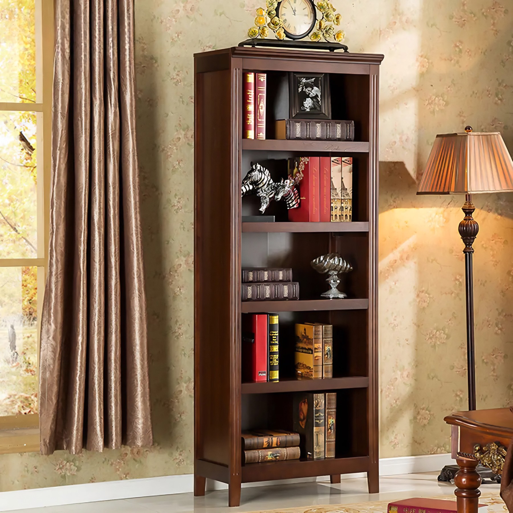 Birch Vertical Barrister Bookcase