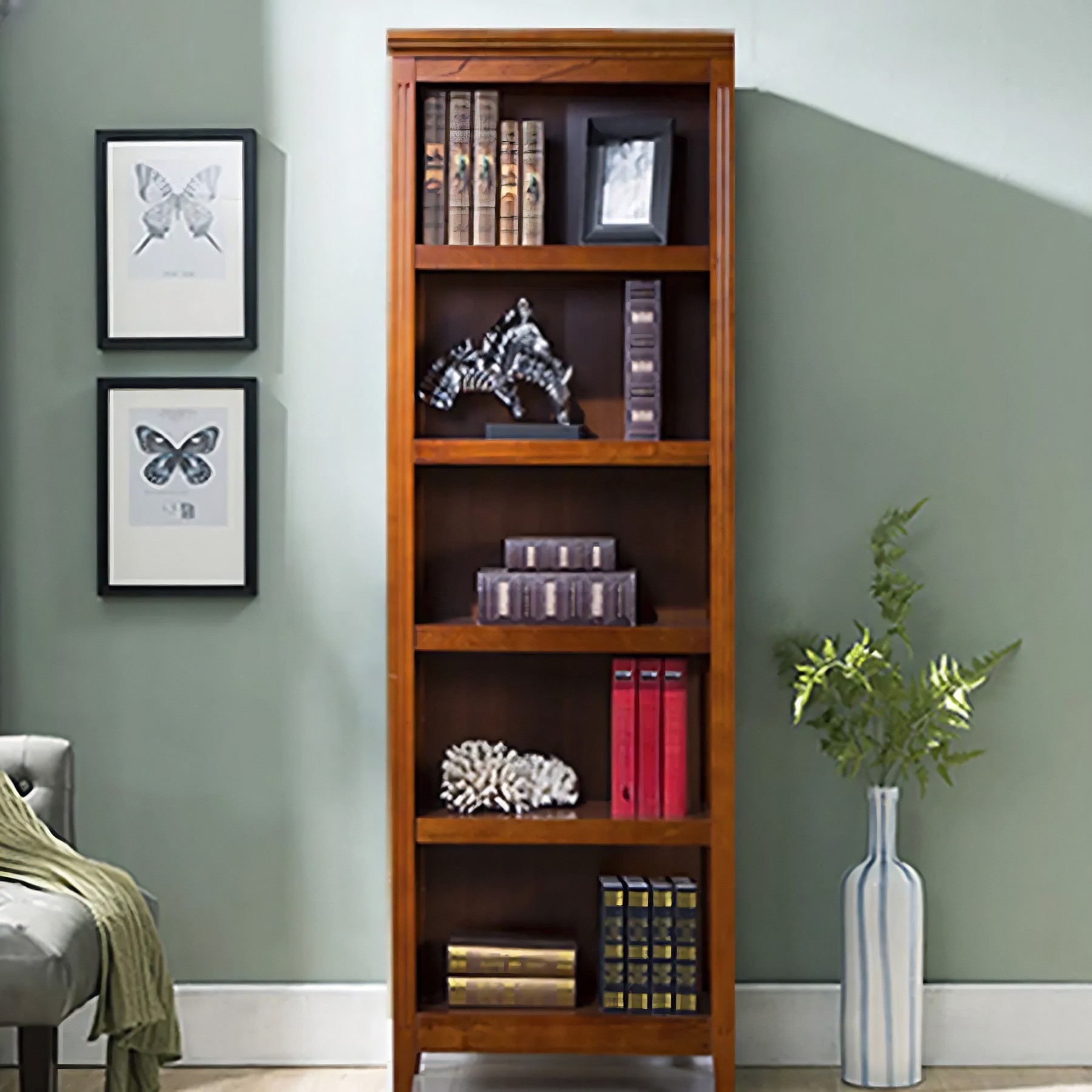 Birch Vertical Barrister Bookcase