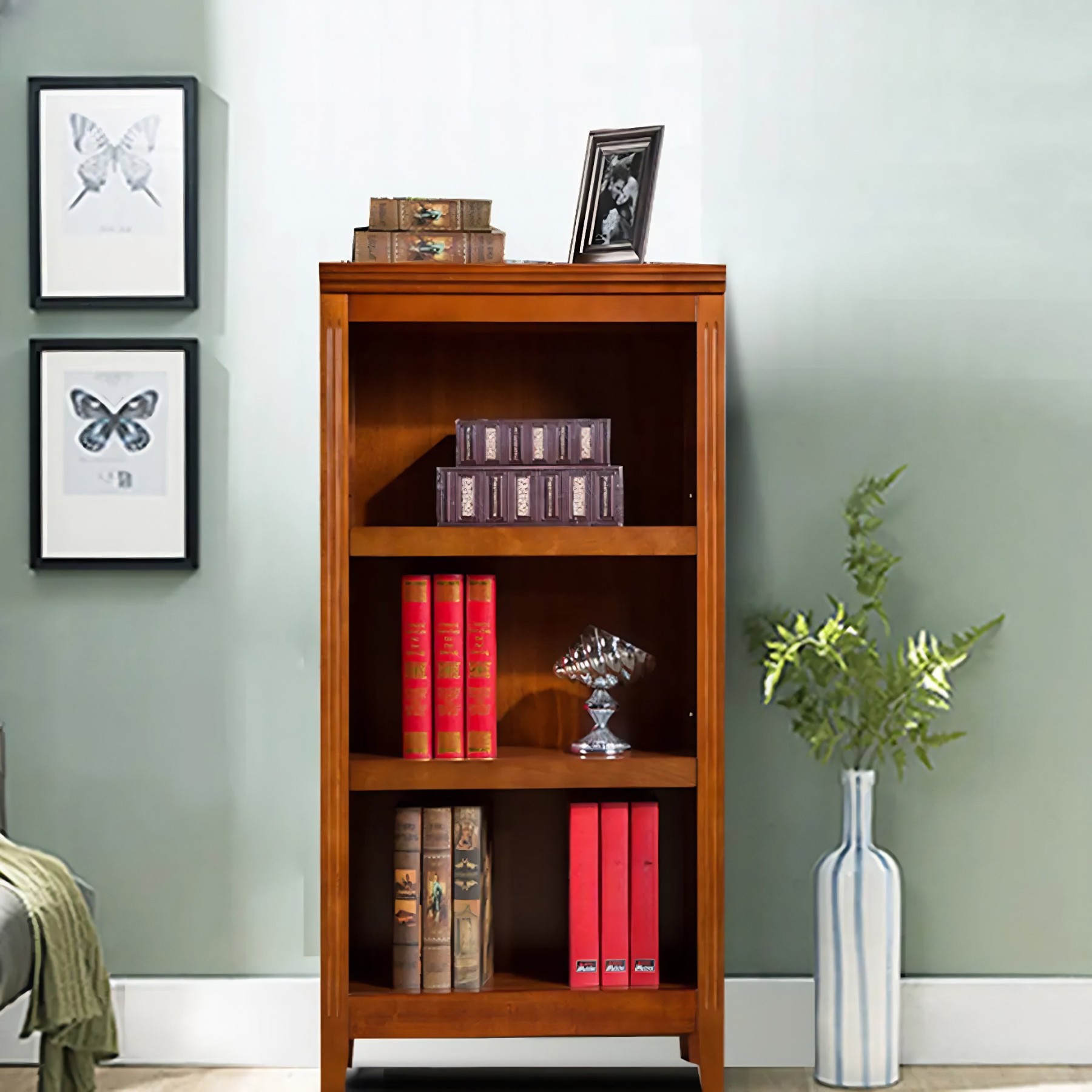 Birch Vertical Barrister Bookcase