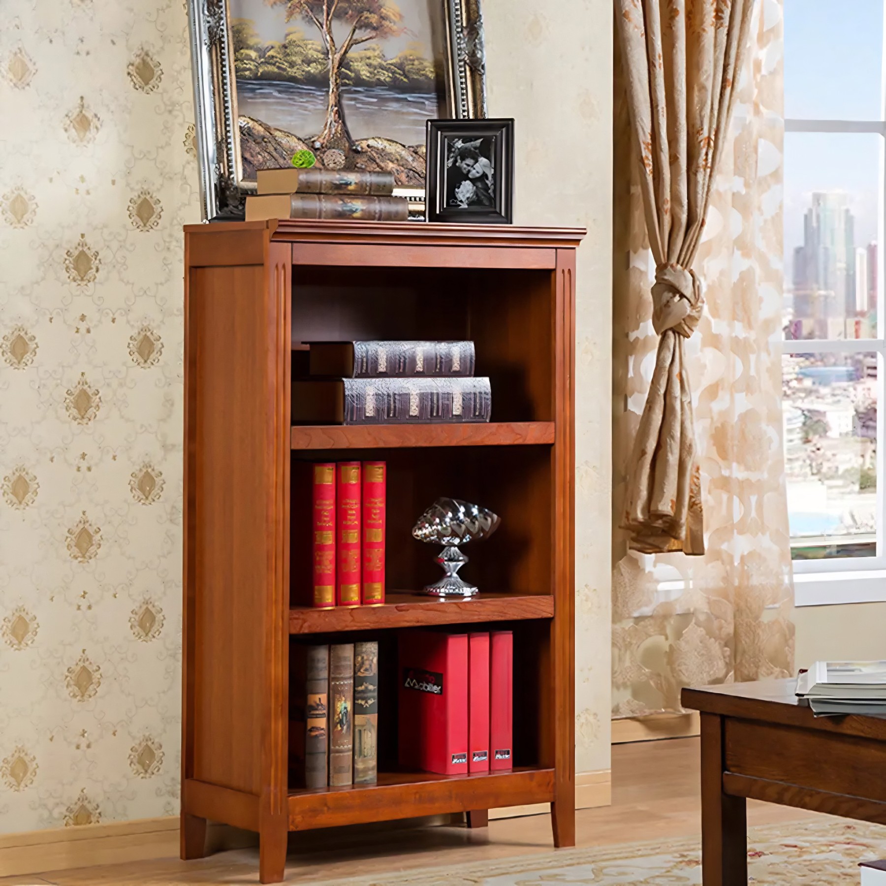 Birch Vertical Barrister Bookcase
