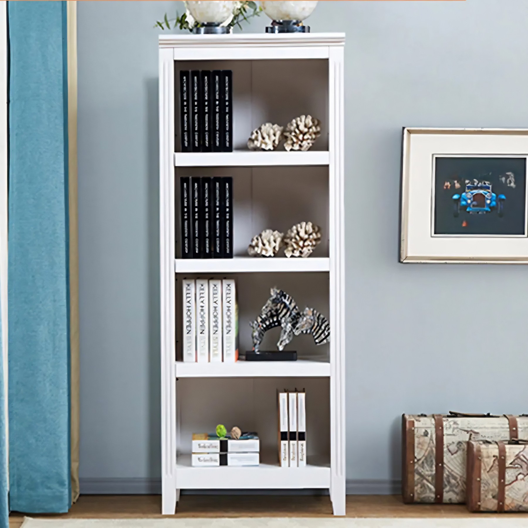 Birch Vertical Barrister Bookcase