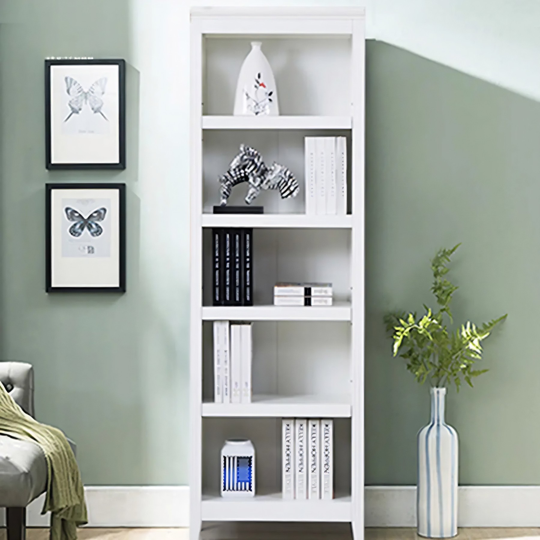 Birch Vertical Barrister Bookcase