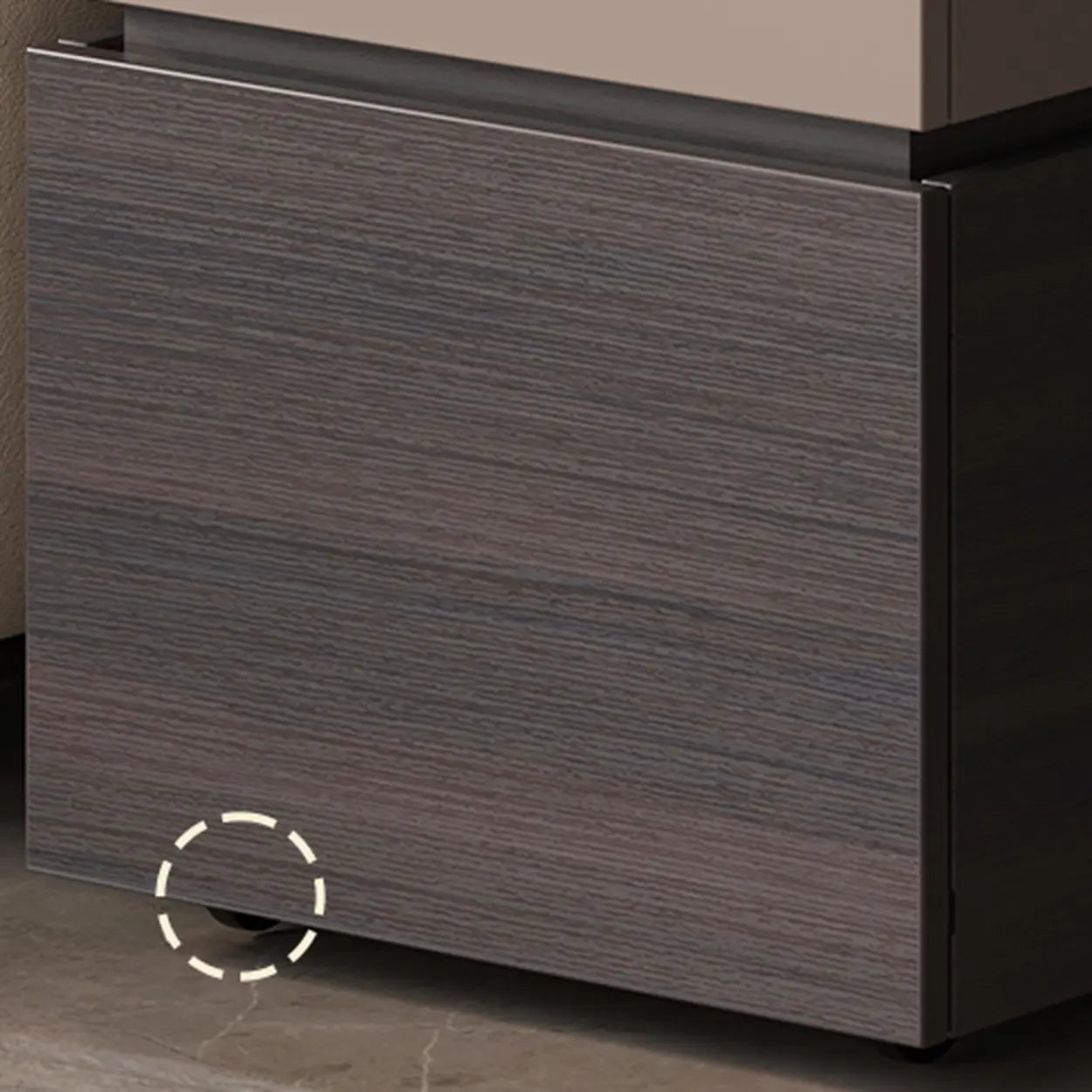 Black Glass Lift-Top Storage Coffee Table with Wheels
