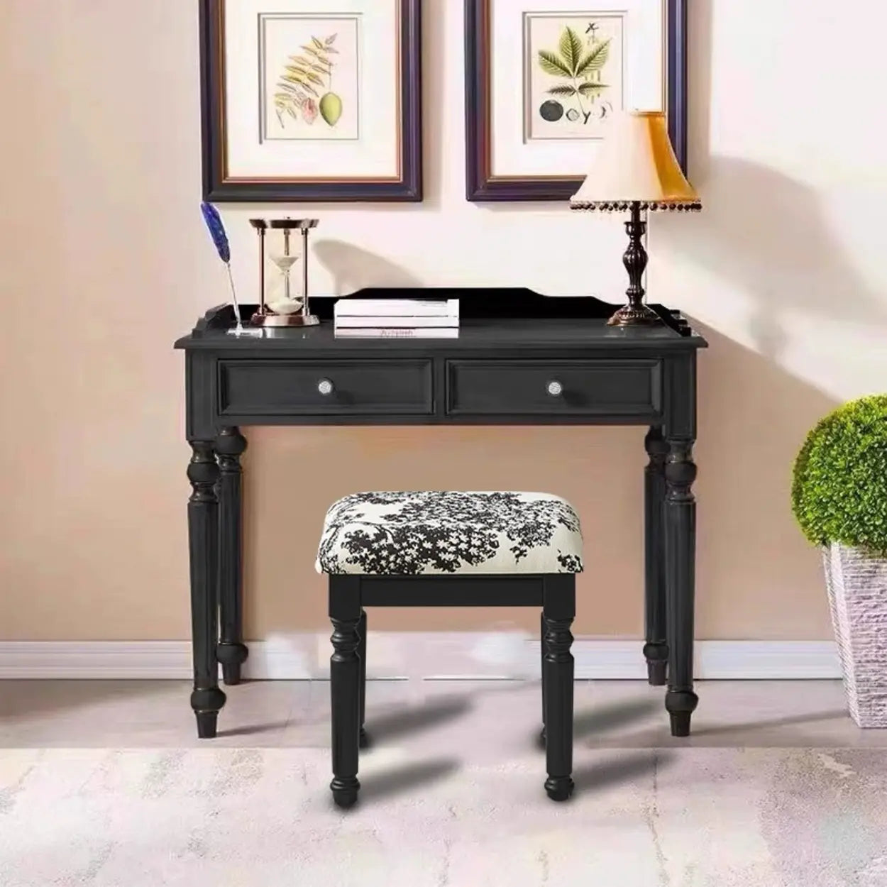 Lighom desk small wood desks for bedroom
