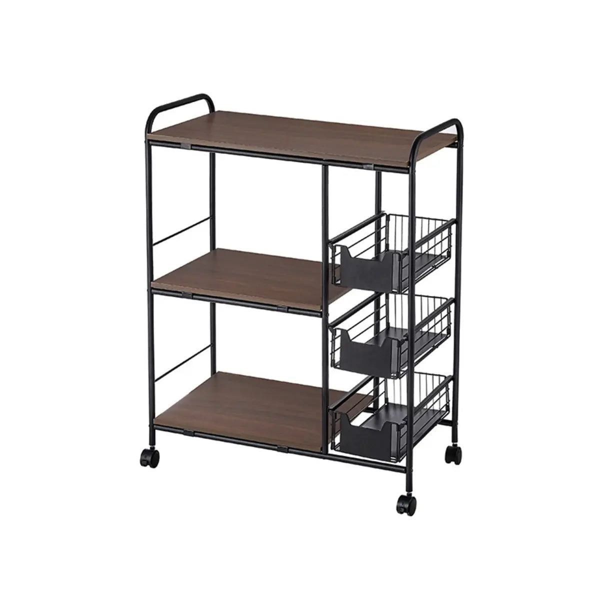 Lighom modern basket decor steel display cabinets — 28" L x 14" W x 45" H