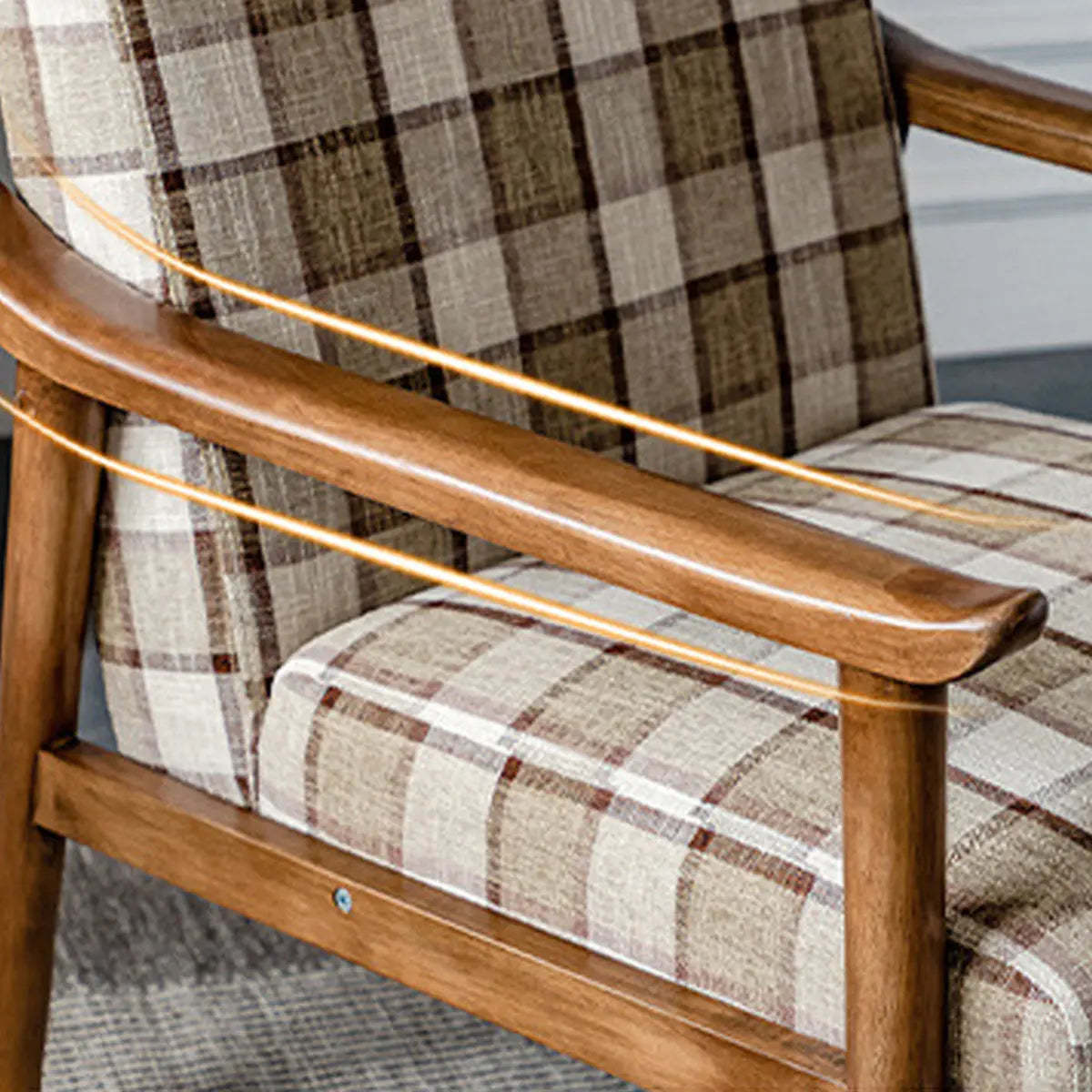 Blackish Green Stain Resistant Oiled Leather Arm Chair