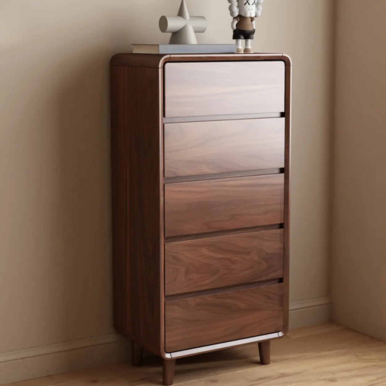 Brown Wood Storage Dresser