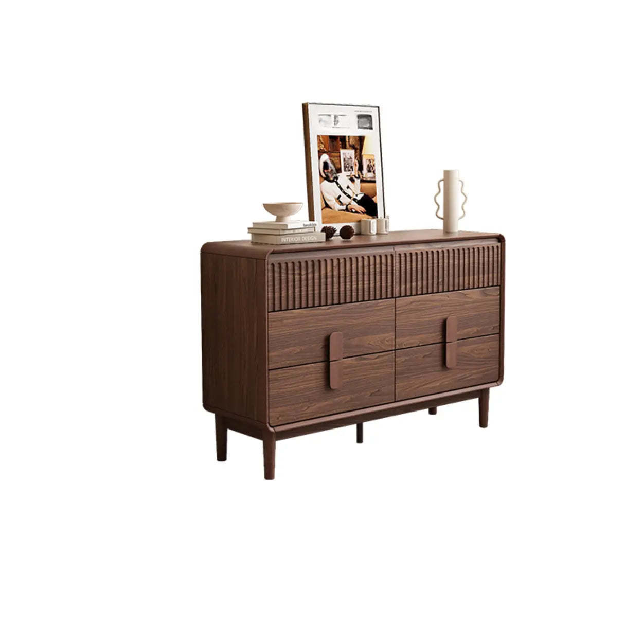 Lighom modern decor home wood dressers — 47.2" L x 15.7" W x 31.7" H