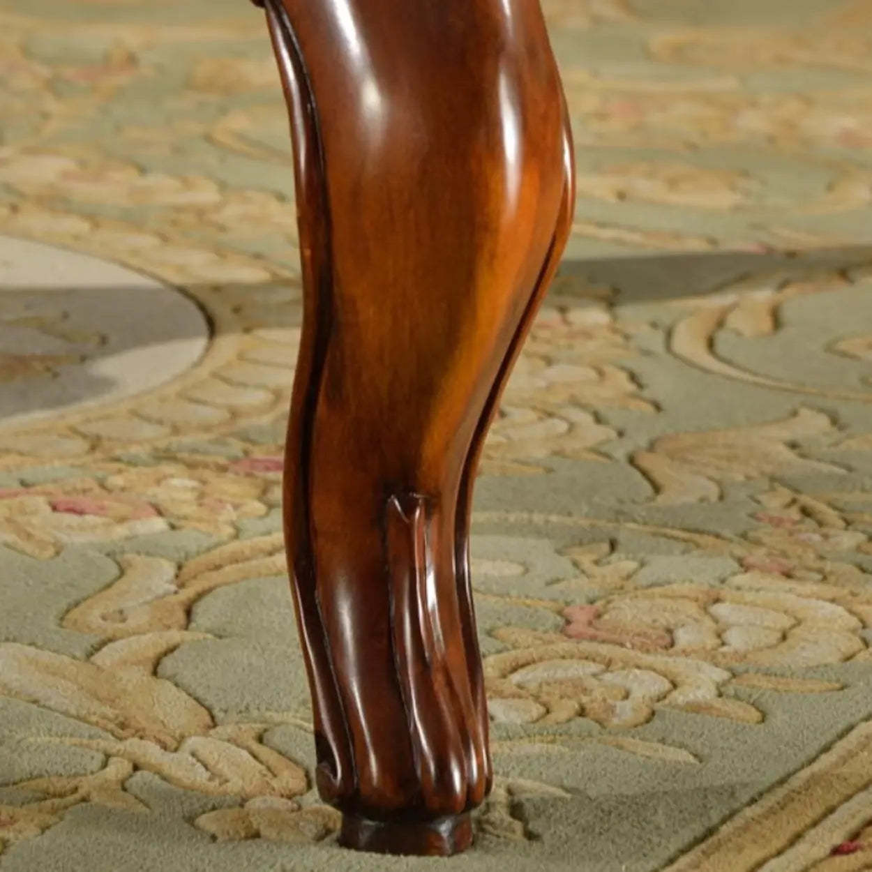 Brown Square Distressed Wood Storage Coffee Table
