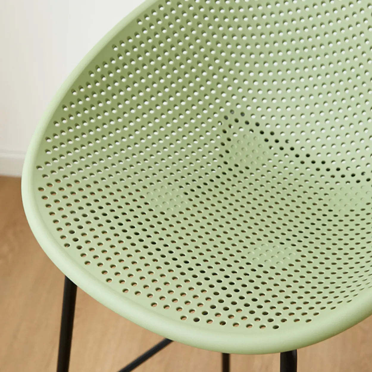 Bucket Low-Back Metal-Frame Bar Stool with Footrest