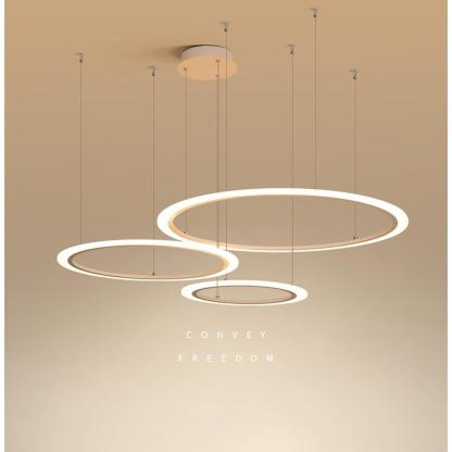 Artistic Circles LED Modern Chandelier Pendant Light
