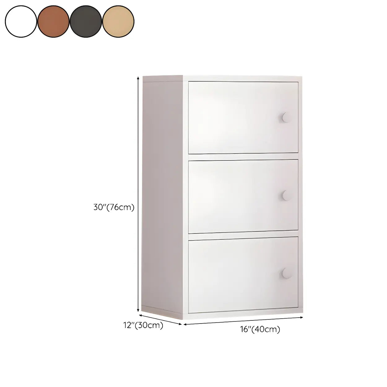 Vertical Wood Drawer Dresser