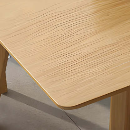 Casual Wood 8-Person Rectangular Conference Table — Table Only