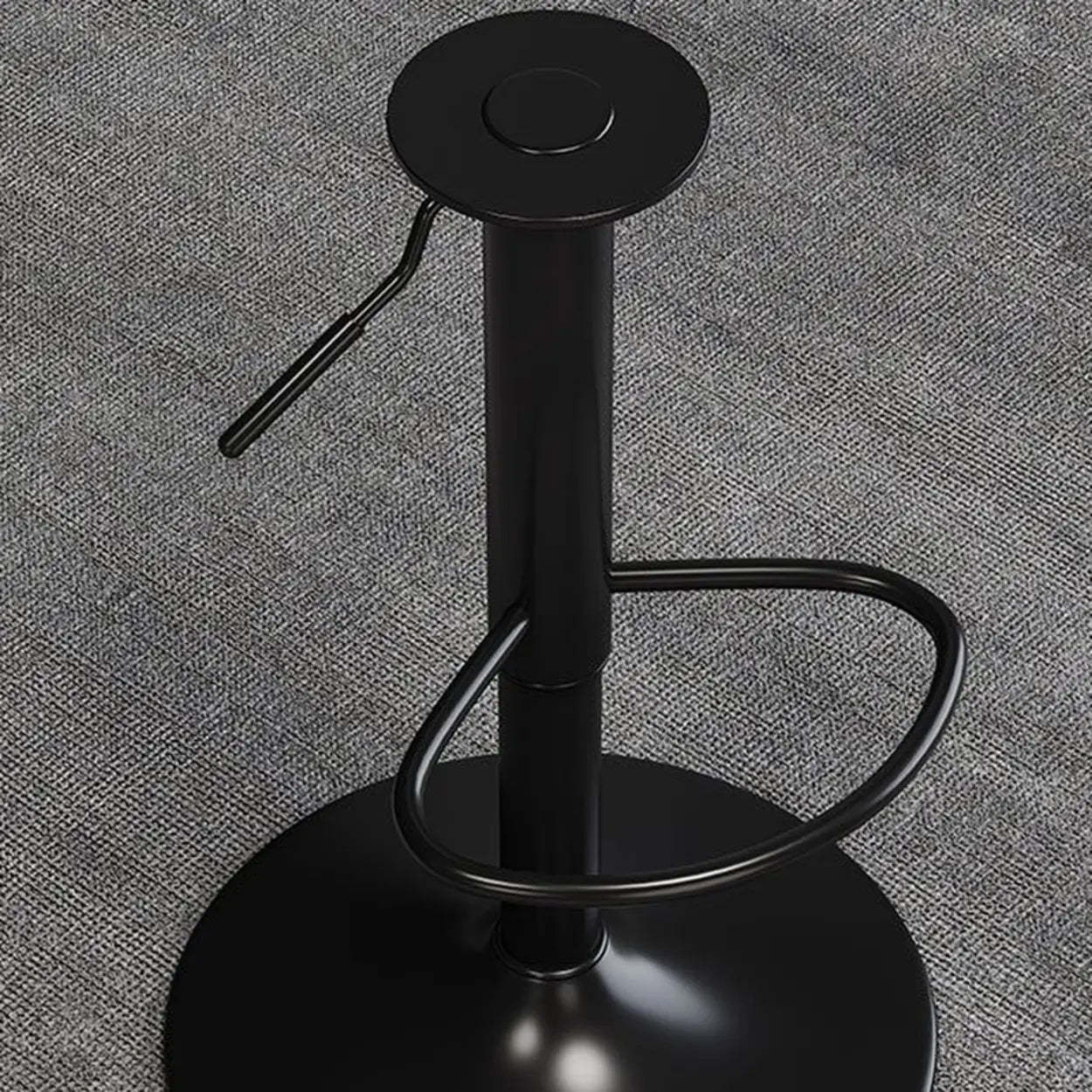 Lighom back saddle leather metal bar & counter stools for kitchen