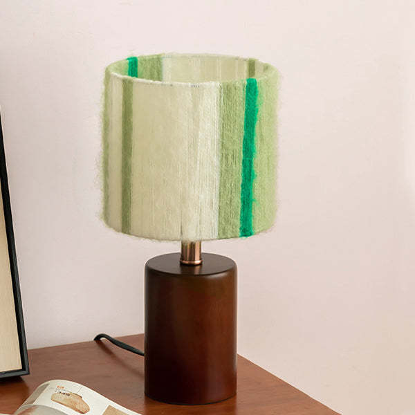 French Oak Table Lamp