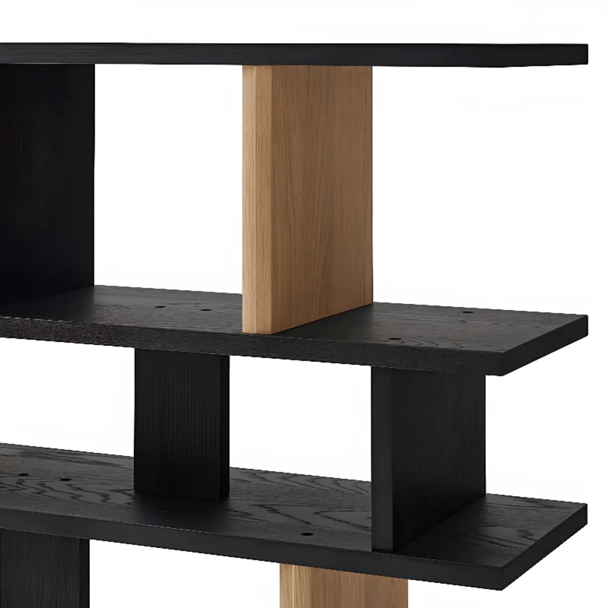 Chic Casual Open-Back Wide Bookcase
