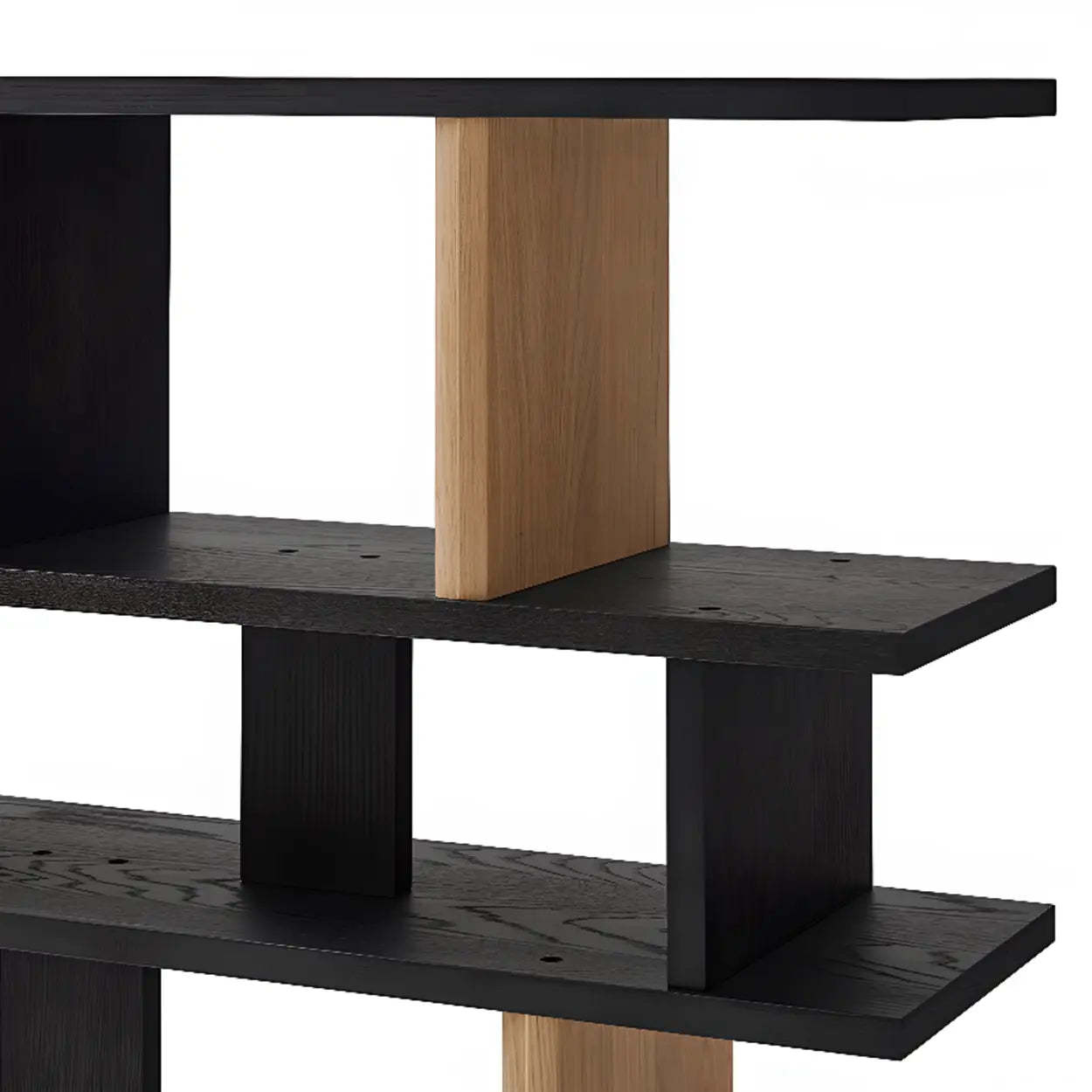 Chic Casual Open-Back Wide Bookcase