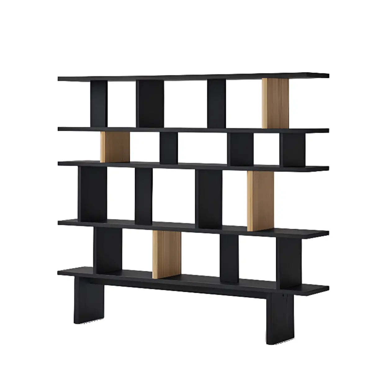Chic Casual Open-Back Wide Bookcase