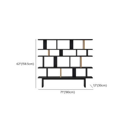 Chic Casual Open-Back Wide Bookcase