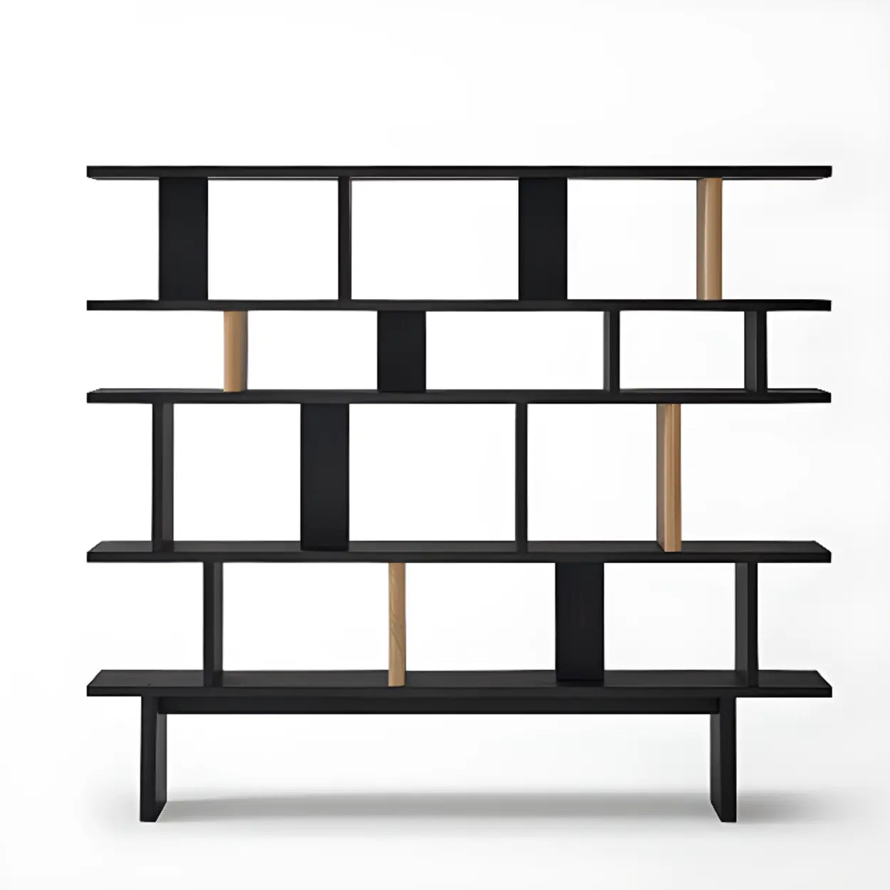 Chic Casual Open-Back Wide Bookcase