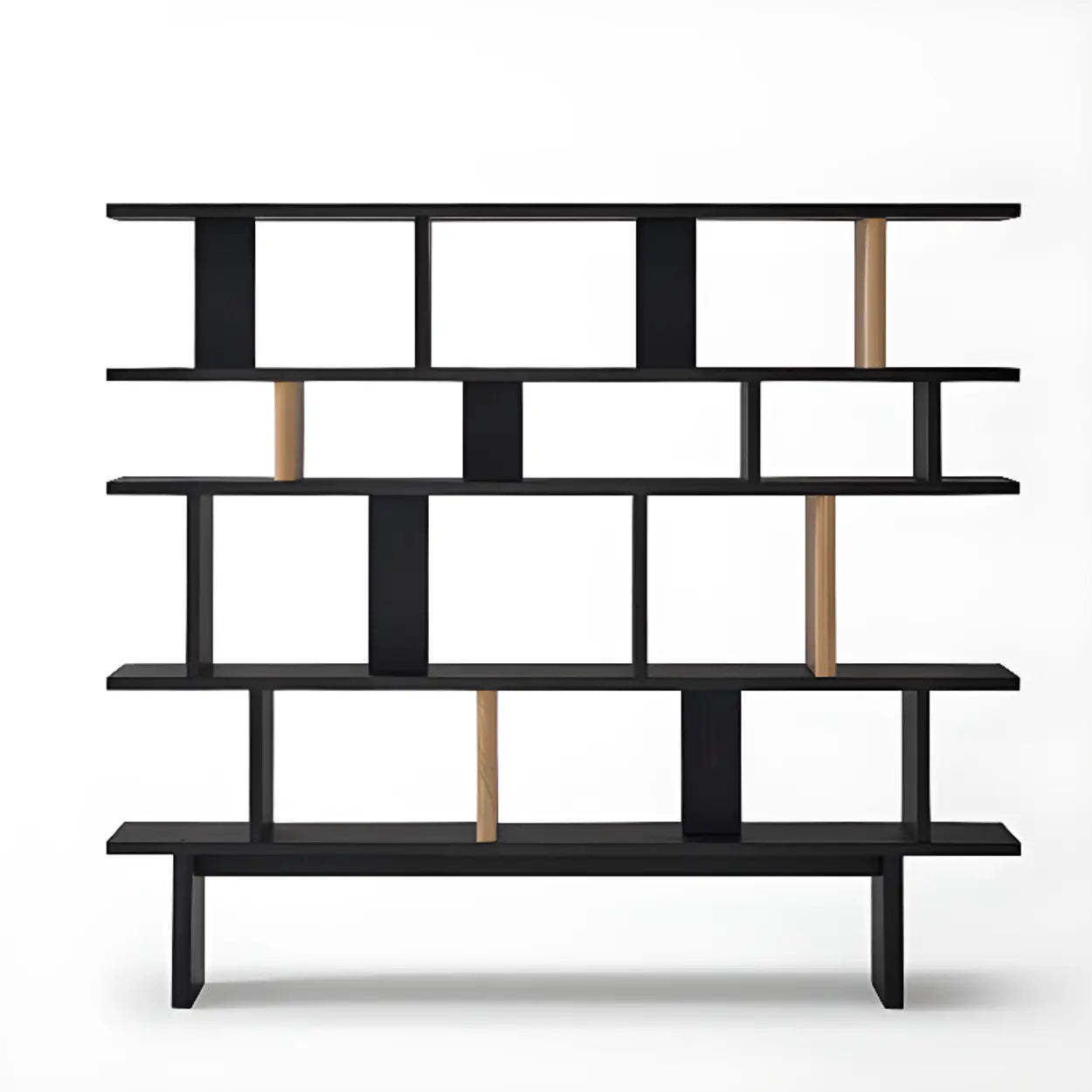 Chic Casual Open-Back Wide Bookcase