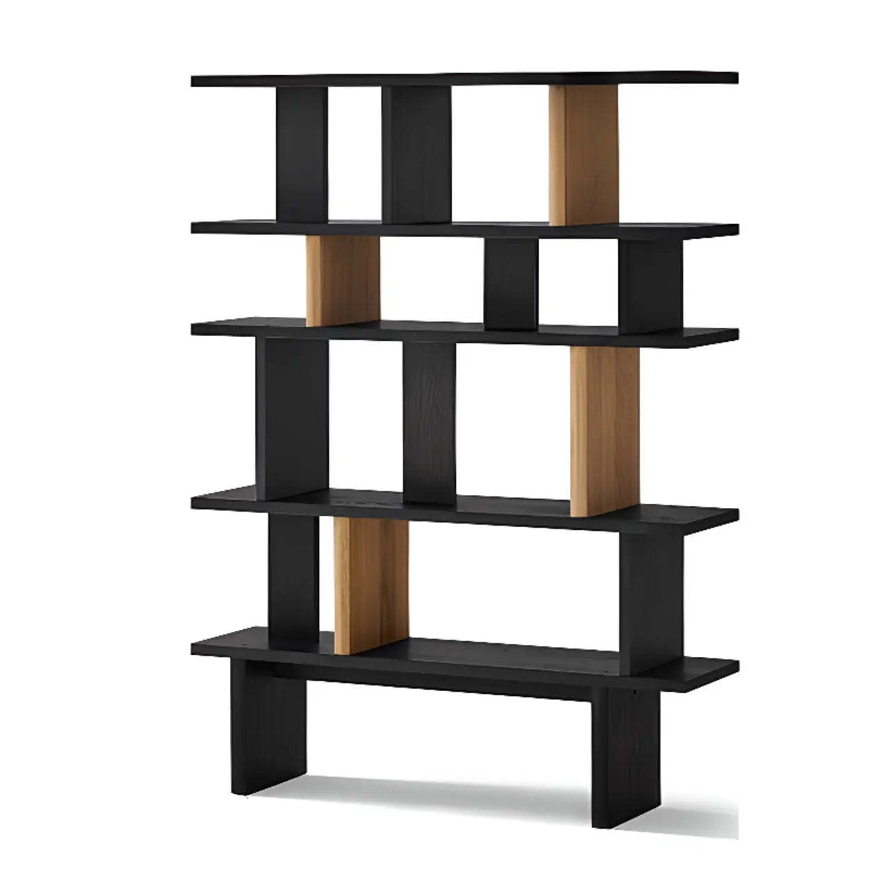 Chic Casual Open-Back Wide Bookcase