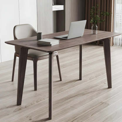 Classic Brown Medium Wood Writing Desk