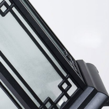 Traditional Asian-Inspired LED Pathway Lights Rhombus Shape for Villa Gardens-Lighom