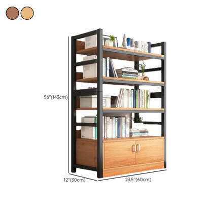 Classic Multi-Shelf Vertical Alloy Display Bookcase
