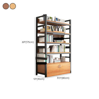Classic Multi-Shelf Vertical Alloy Display Bookcase